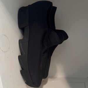 Sleek Black Men's IRI NYC neoprene shoes
